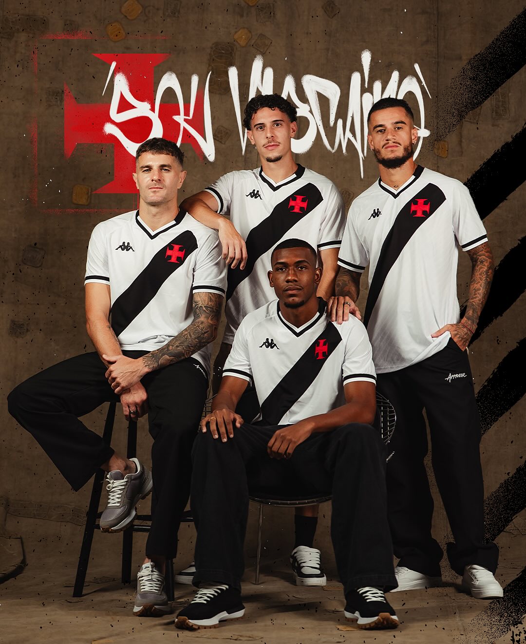 Dit zijn de Vasco Da Gama voetbalshirts 2025-2026