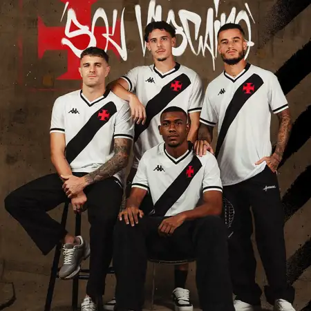 Dit zijn de Vasco Da Gama voetbalshirts 2025-2026