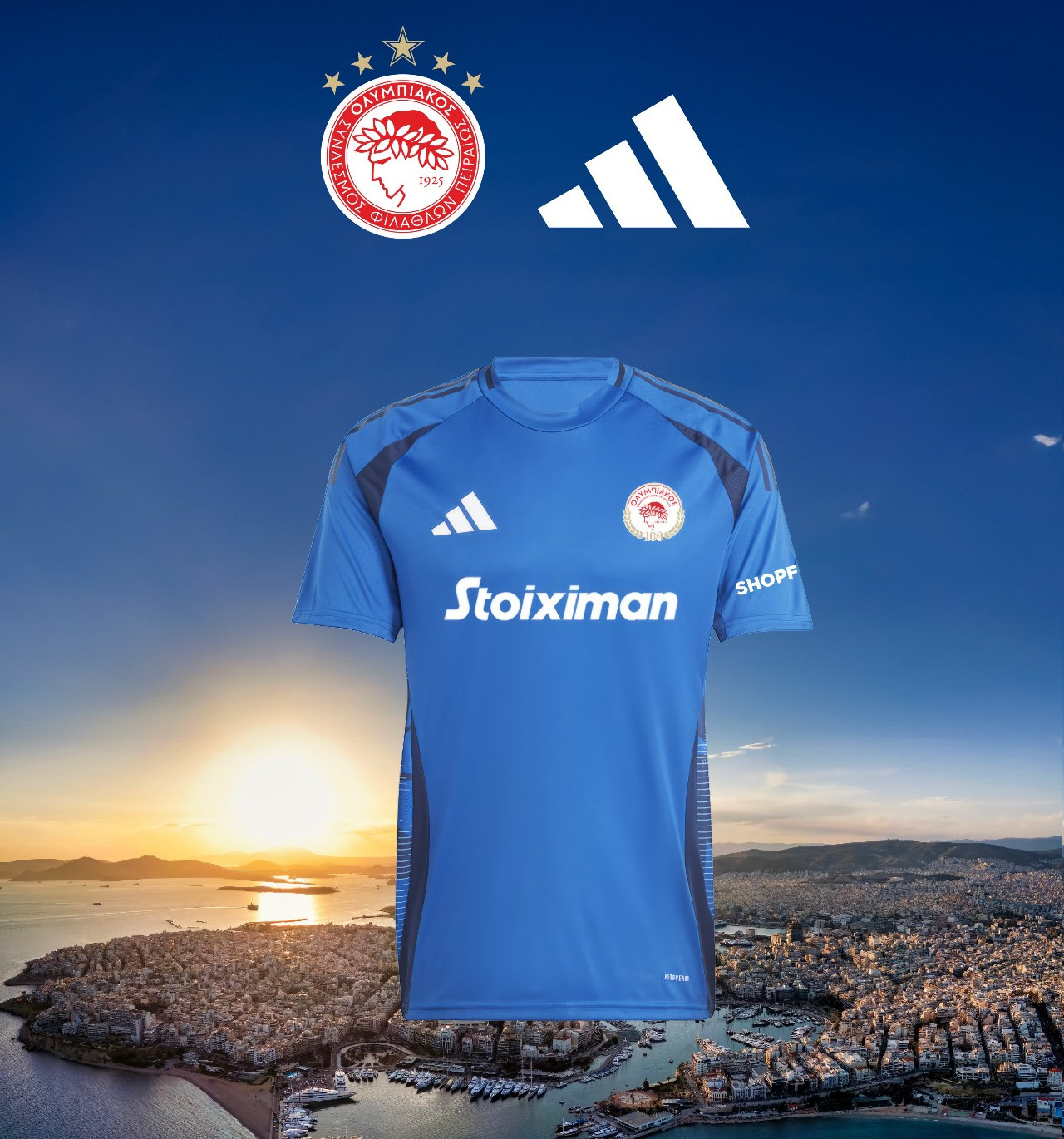 Dit zijn de Olympiakos Pireaus voetbalshirts 2024-2025