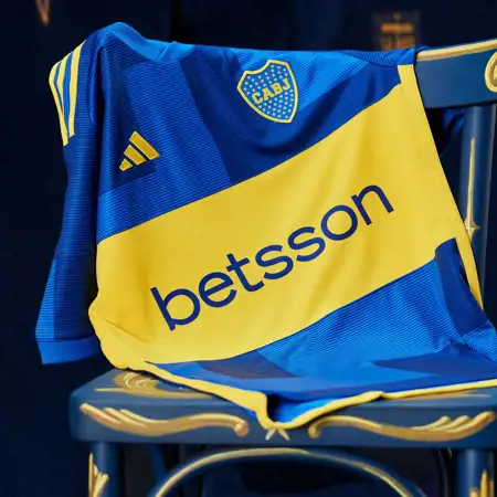 Dit is het Boca Juniors thuisshirt 2023-2024