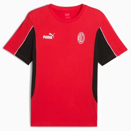 AC Milan ftblArchive T-Shirt 2025 - Rood/Zwart