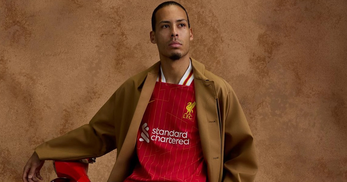 Liverpool thuisshirt 2024-2025 geïnspireerd door het Rome van 1984!