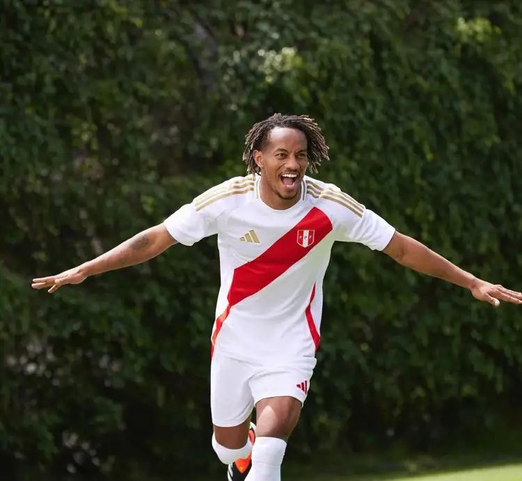 Peru Copa América 2024 voetbalshirts in teken cajon 