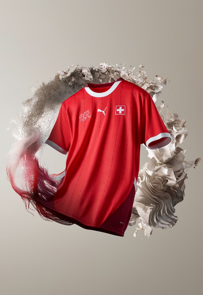 Zwitserland EK 2024 voetbalshirts geïnspireerd door edelweiss en Jungfraujoch