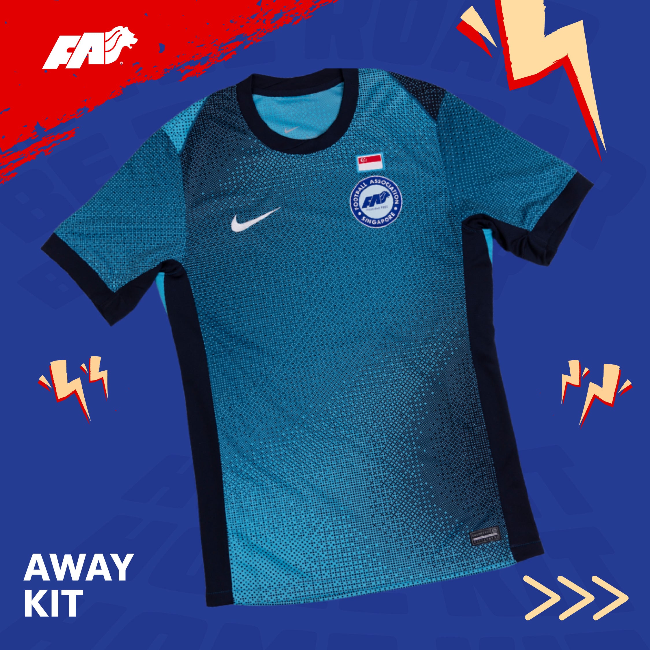 Dit zijn de Singapore voetbalshirts 2024-2025