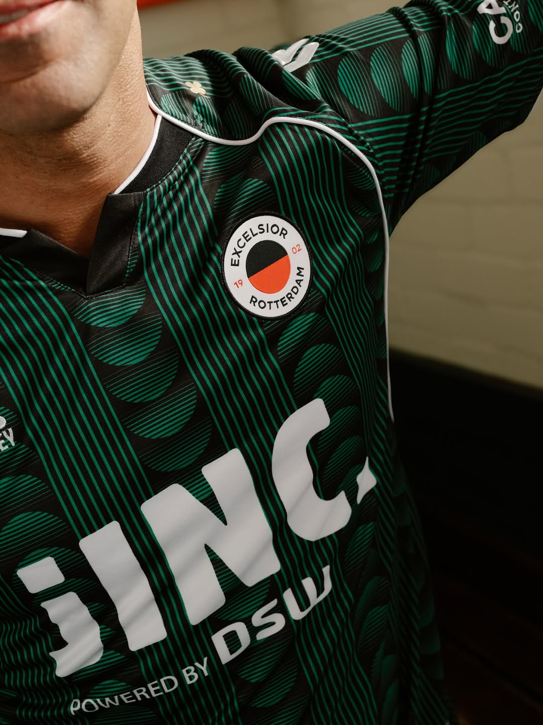 Excelsior Rotterdam voetbalshirts 2025-2026 ode aan Kralingen, Trompenburg en 2001-2002!