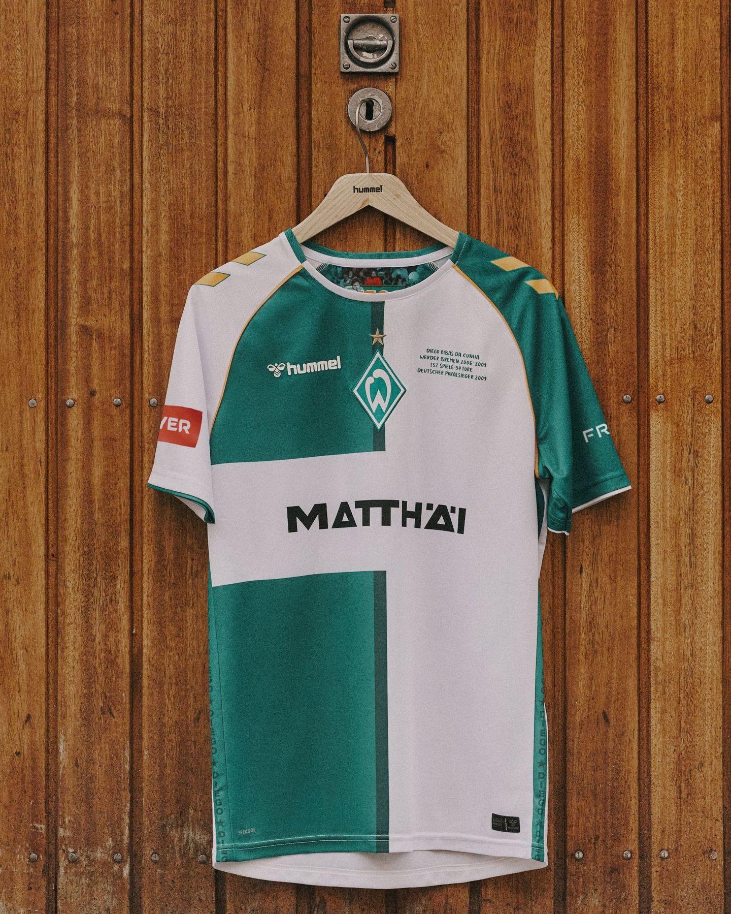 Werder Bremen Diego voetbalshirt geïnspireerd door thuisshirt 2006-2007
