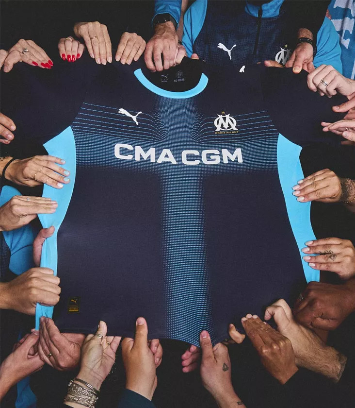 Olympique Marseille voetbalshirts 2025-2026 geïnspireerd door heritage en tifosi