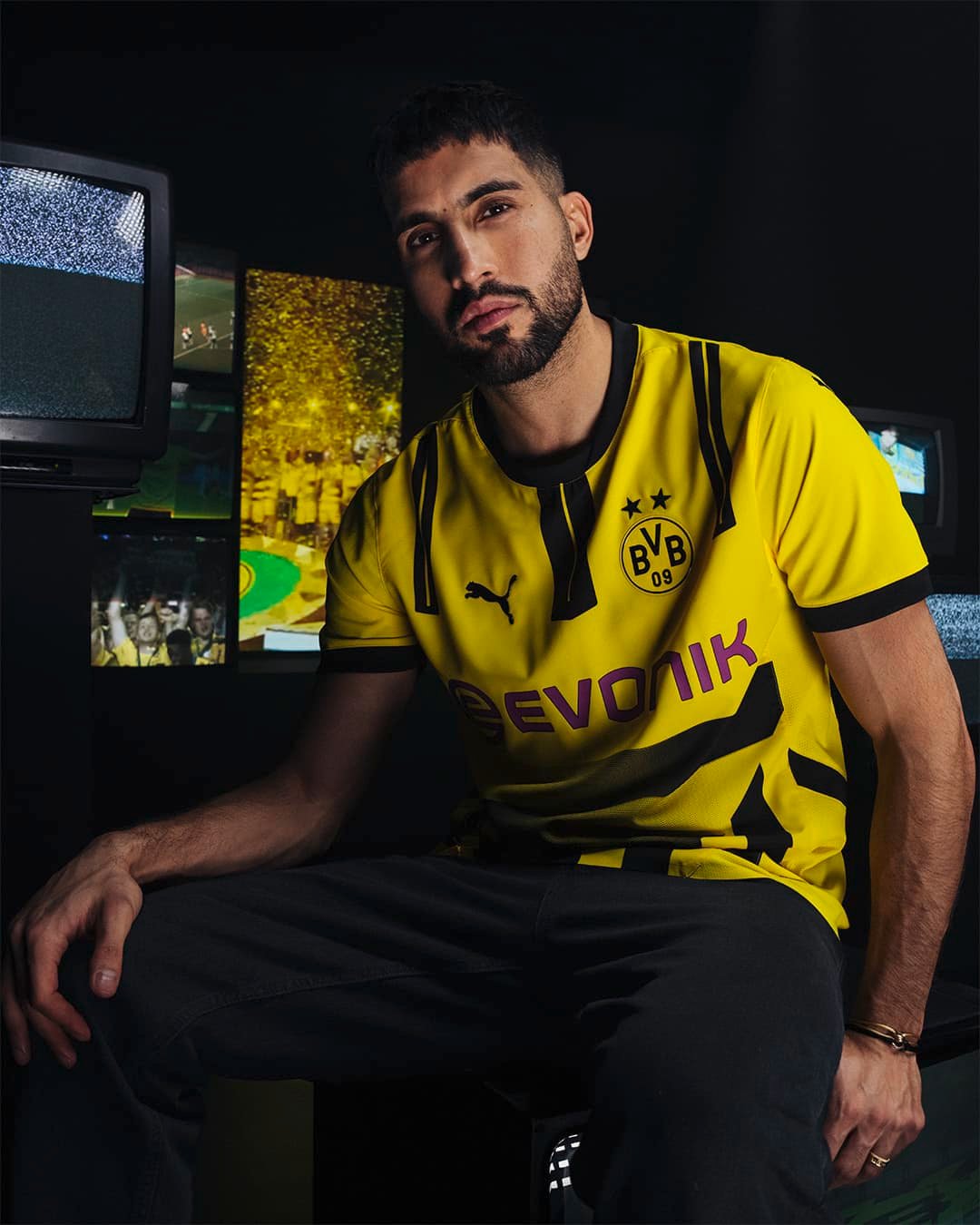 Borussia Dortmund cup voetbalshirt 2024-2025 heeft mashup design