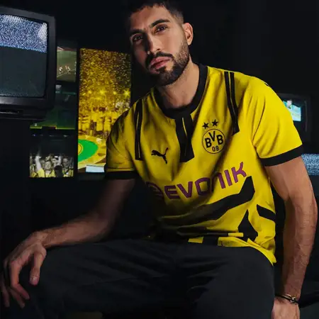 Borussia Dortmund cup voetbalshirt 2024-2025 heeft mashup design