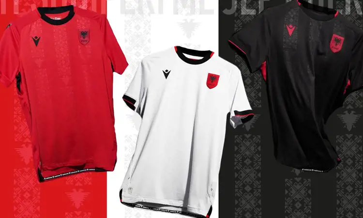 Dit zijn de Albanië voetbalshirts 2024-2025