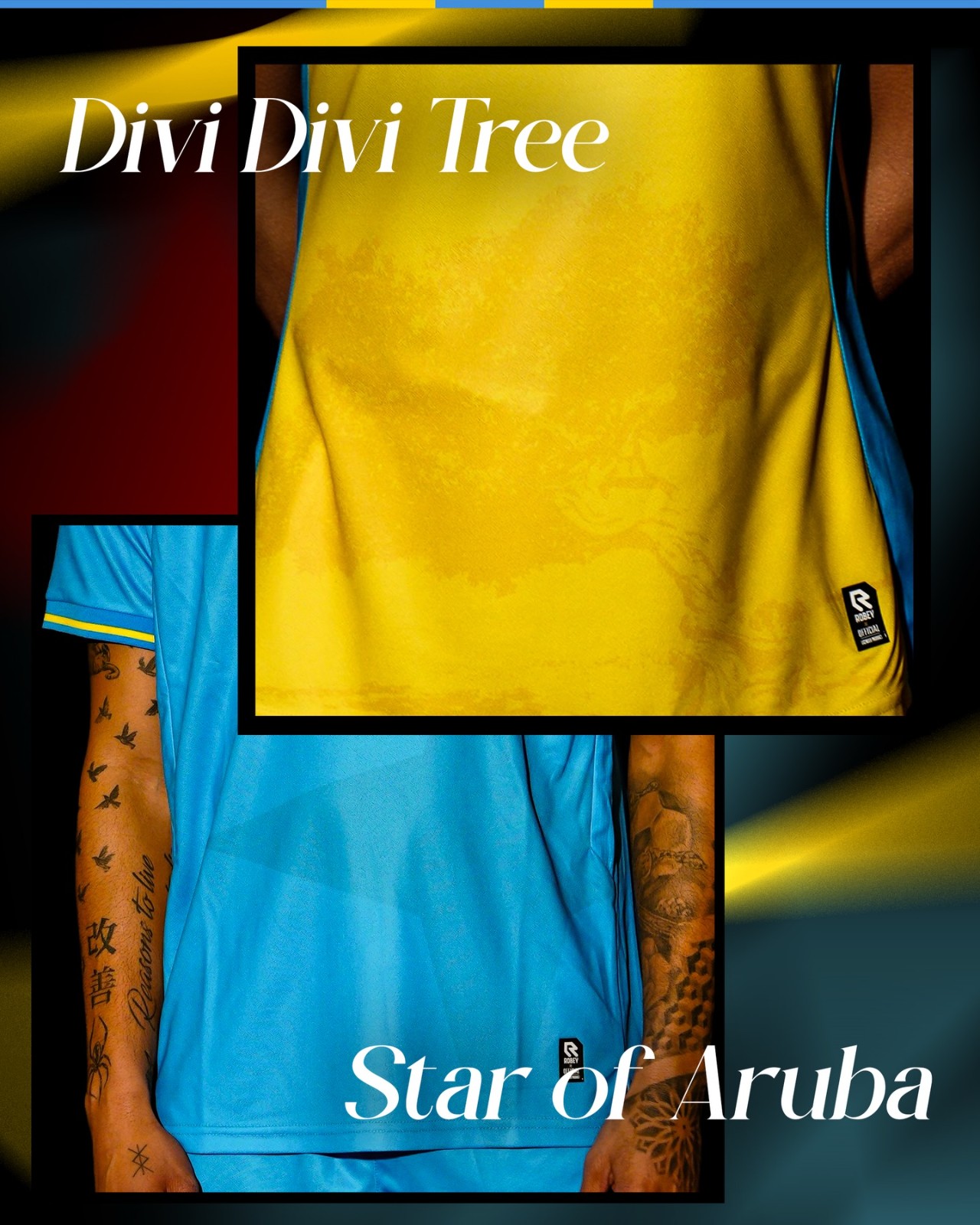 Aruba voetbalshirts 2026-2027 bevatten details eiland