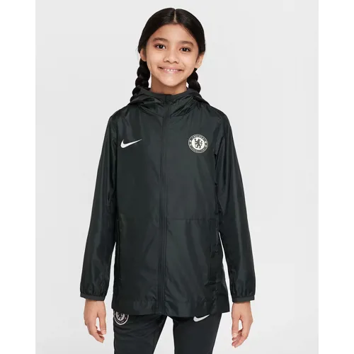 Chelsea regenjack kinderen 2025-2026 - Donkergroen