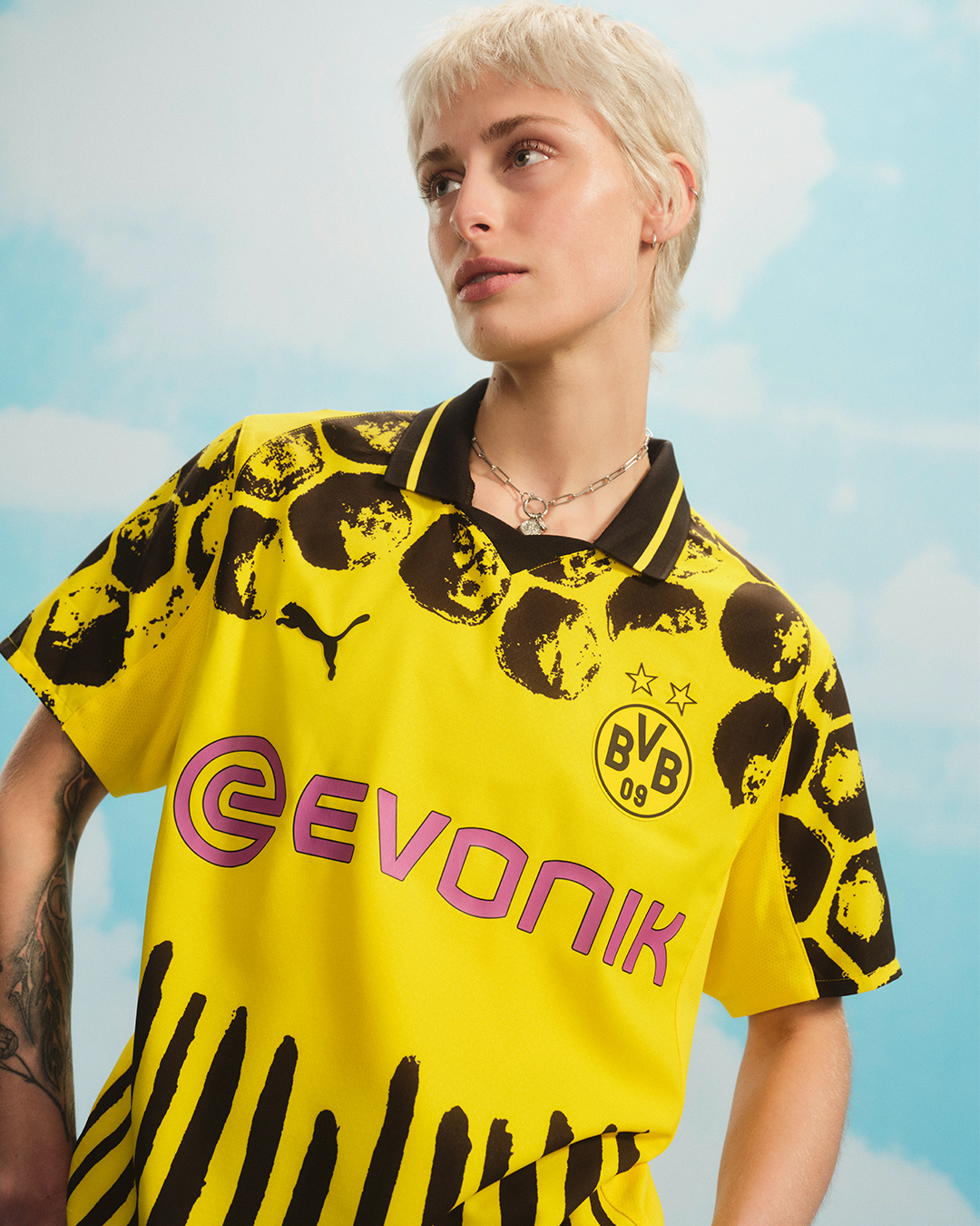 Borussia Dortmund WK 2025 voetbalshirt ontworpen door KidSuper! 