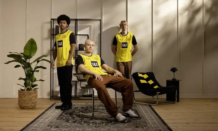 Borussia Dortmund thuisshirt 2024-2025 geïnspireerd door voetbalshirt 1996-1997