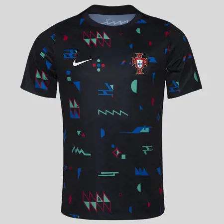 Portugal EK 2024 warming-up shirt eyecatcher trainingscollectie