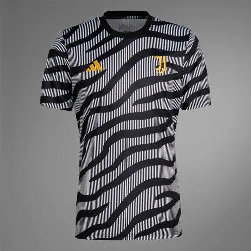 Juventus warming-up shirt 2023-2024 - Zwart/Wit