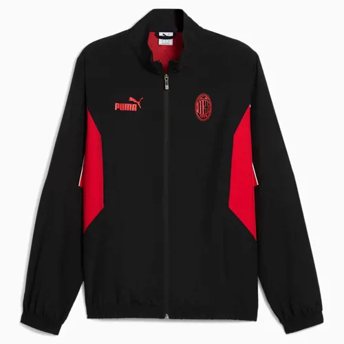 AC Milan ftblArchive trainingsjack 2025 - Zwart/Rood
