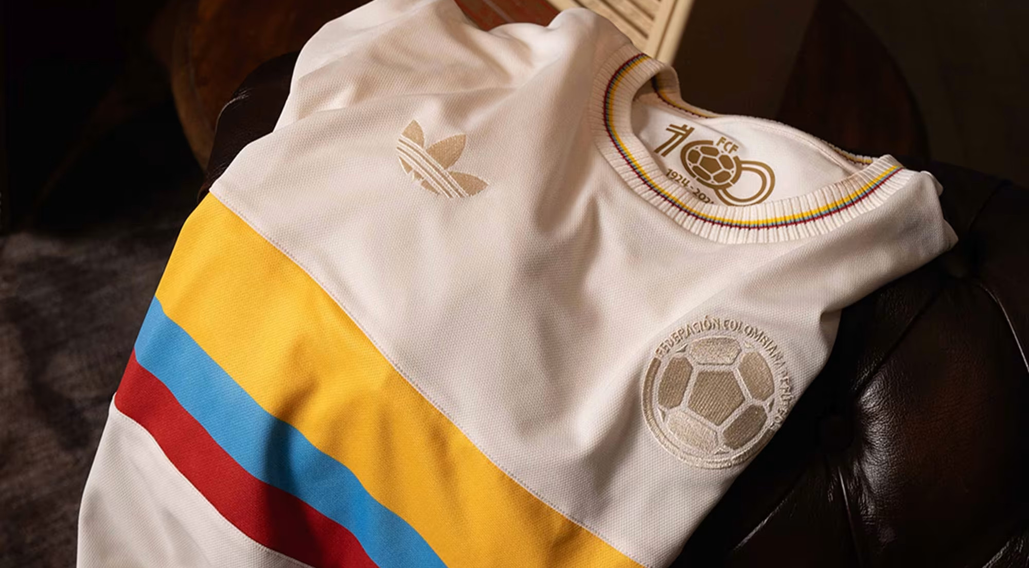 Colombia Centenary Voetbalshirt 2024