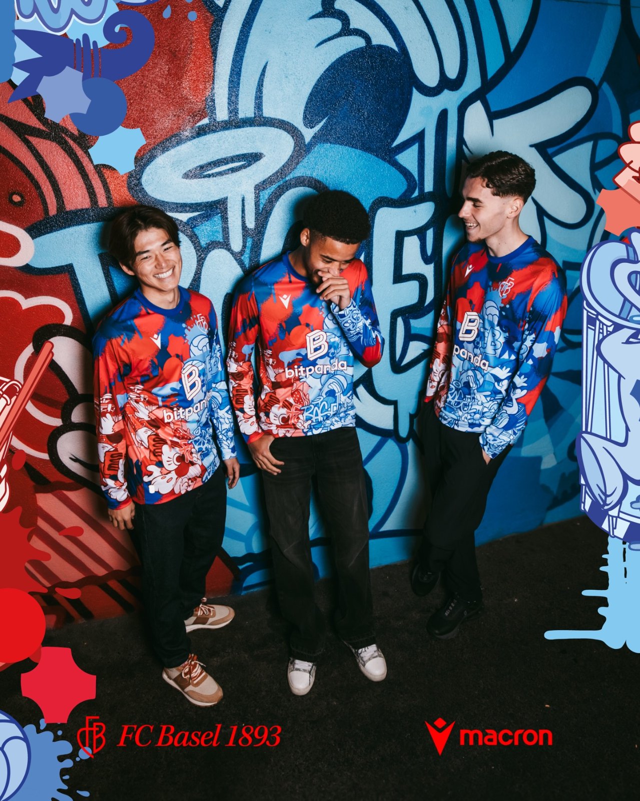 FC Basel carnavalsshirt 2026-2027 geïnspireerd door Fasnacht