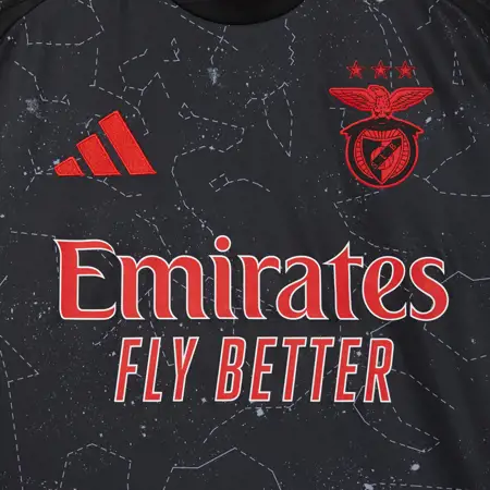 Benfica uitshirt 2024-2025 geïnspireerd door sterrenstelsel