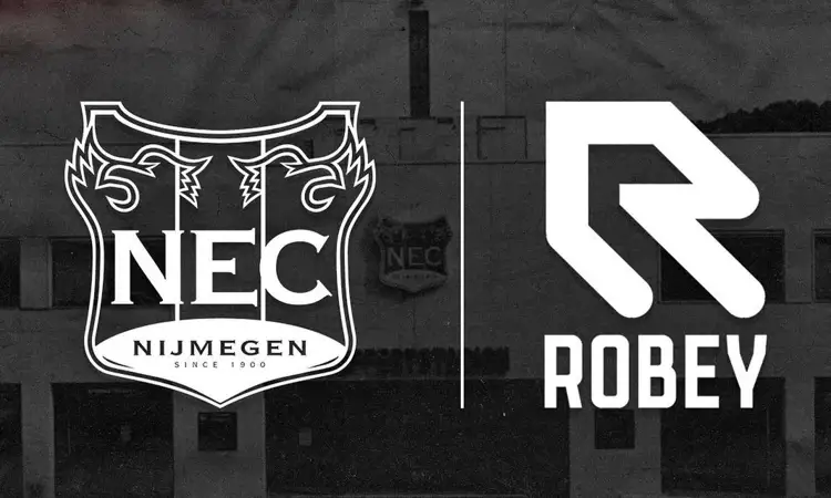 Robey Sportswear kledingsponsor NEC Nijmegen vanaf 2023-2024