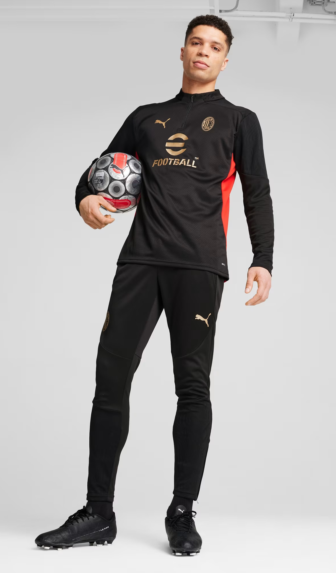 AC Milan trainingspak 2024-2025 in stijl DNA Milaan