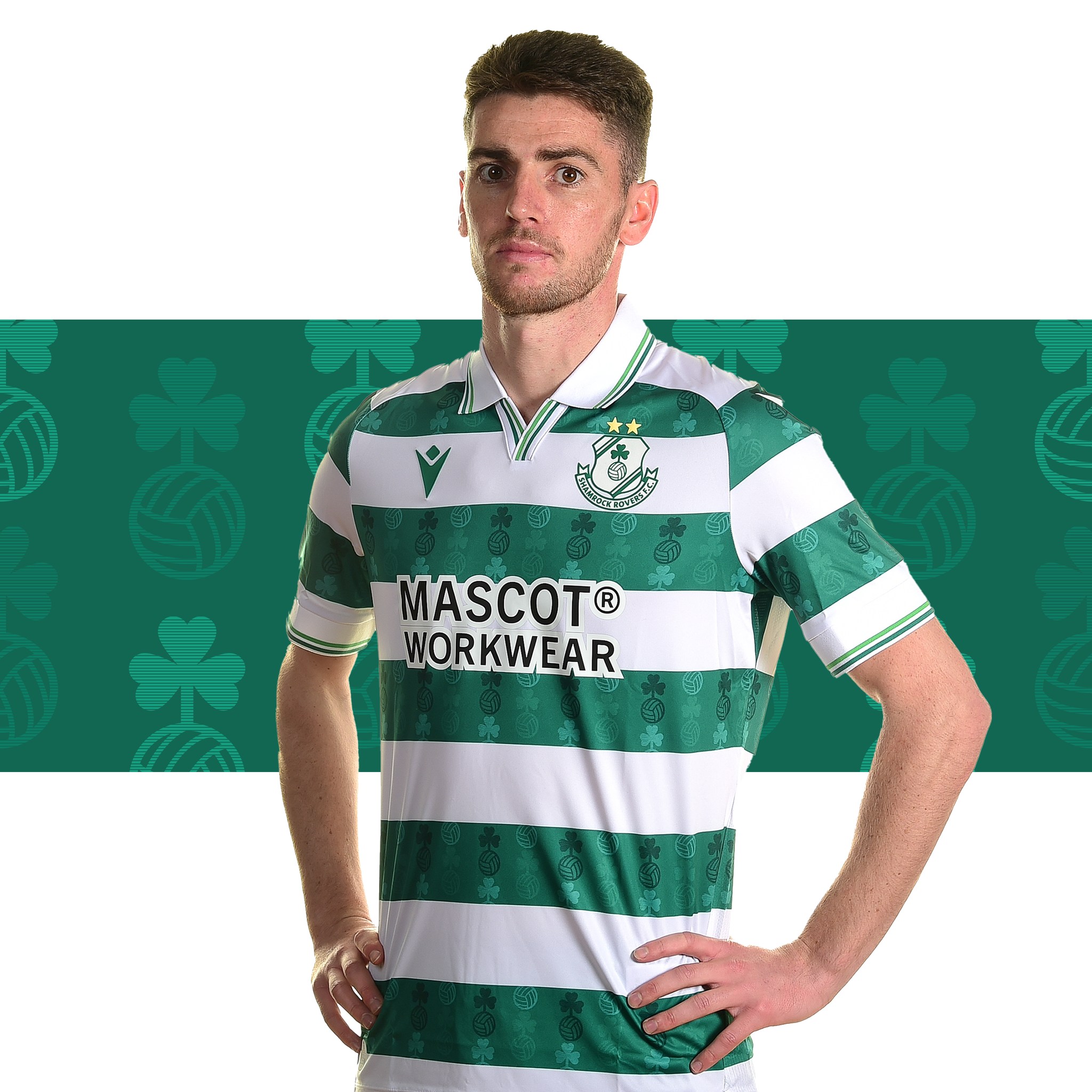 Dit zijn de Shamrock Rovers voetbalshirts 2025 van Macron