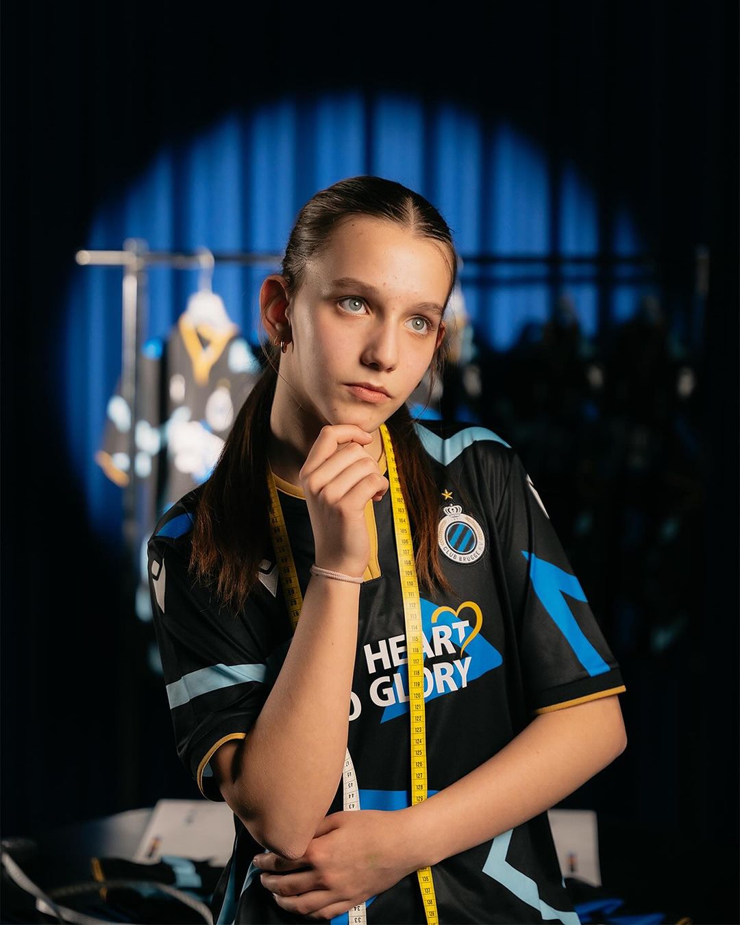 Club Brugge 4e voetbalshirt 2023-2024 ontworpen door Stien! 