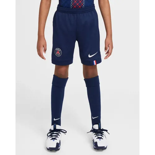 Paris Saint Germain voetbalbroekje thuistenue kinderen 2025-2026