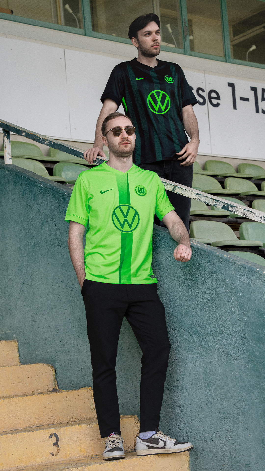 VFL Wolfsburg voetbalshirts 2024-2025 bevatten gradiënt effect
