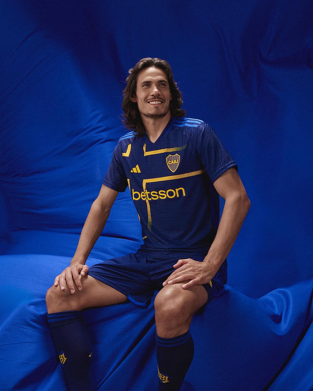 Boca Juniors 3e voetbalshirt 2024 in teken Zweedse vlag