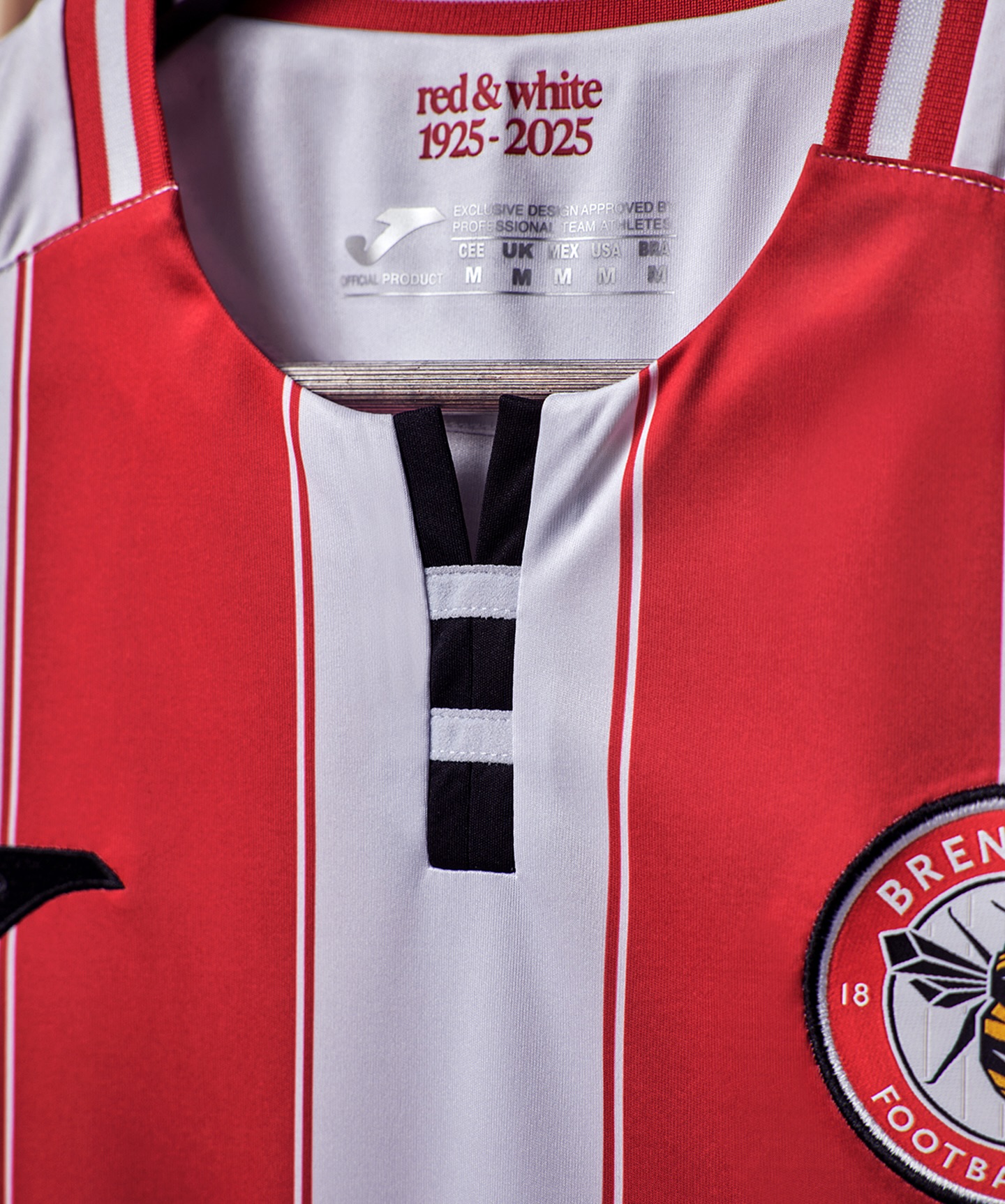 Brentford FC voetbalshirts 2025-2026 ode aan 100 jarig bestaan