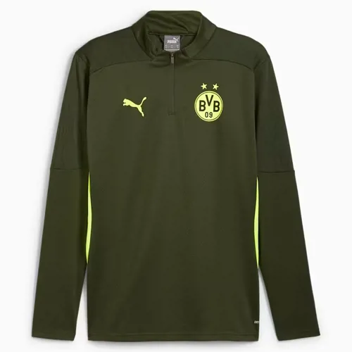 Borussia Dortmund training sweater 2024-2025 - Legergroen/Neon