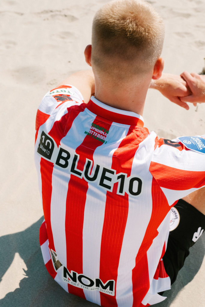 Sparta Rotterdam thuisshirt 2024-2025 verdedigt Rood-Wit
