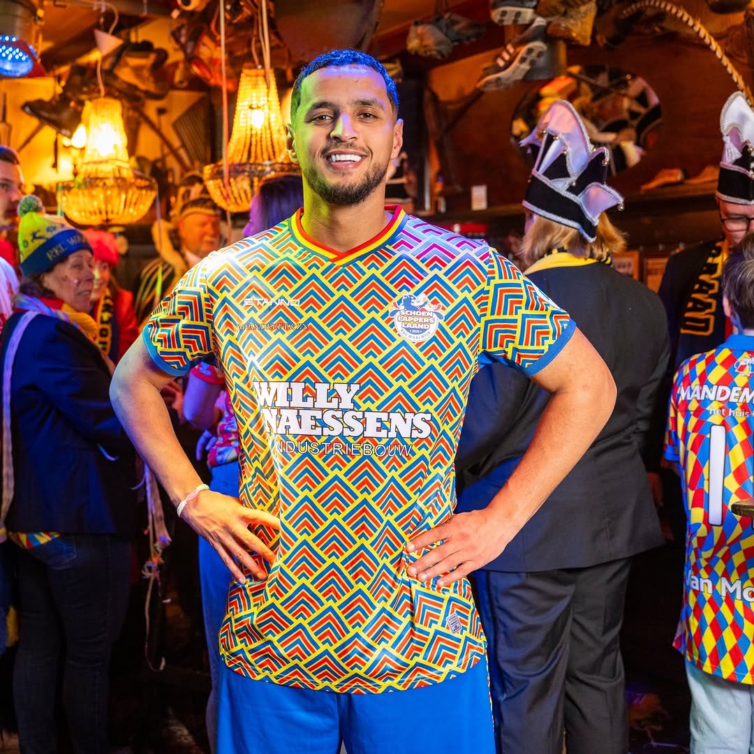 RKC Waalwijk carnavalsshirt 2025 in stijl Schoenlapperslaand