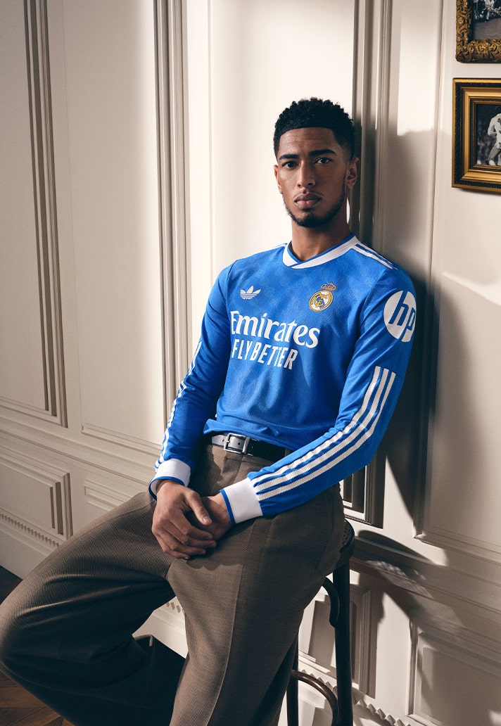 Real Madrid 3e shirt 2025-2026 geïnspireerd door tribunes Bernabéu