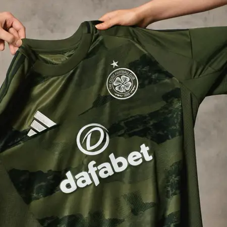Celtic 3e shirt 2024-2025 geïnspireerd door vlaggen en sjaals supporters
