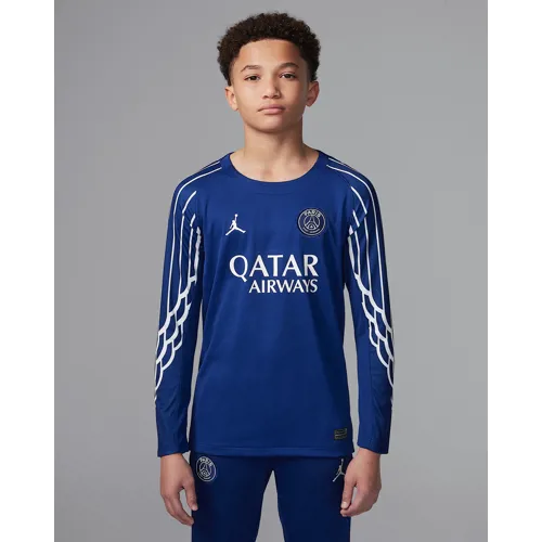 Paris Saint Germain 4e shirt kinderen 2025 (lange mouwen) - Blauw