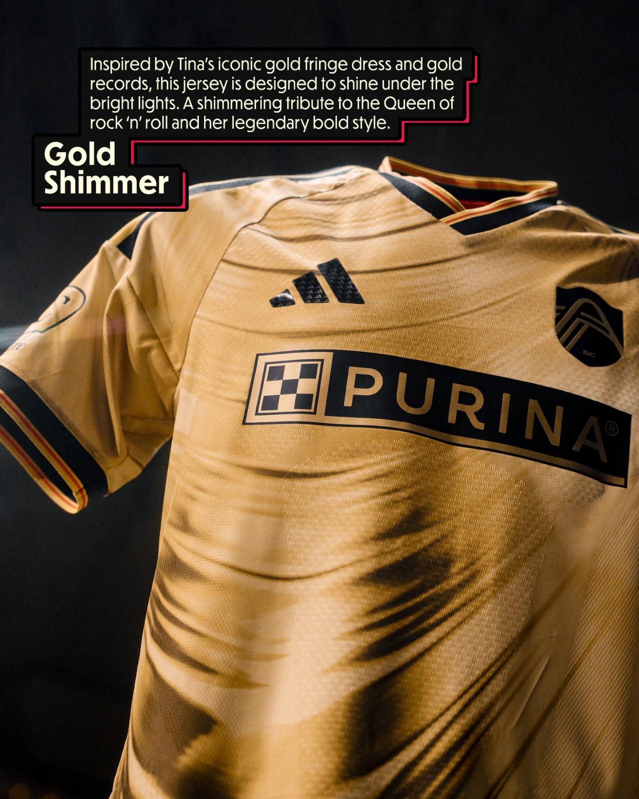 St Louis City uitshirt 2026-2027 ode aan Tina Turner