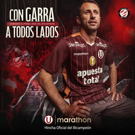 Dit zijn de Universitario de Deportes voetbalshirts 2025