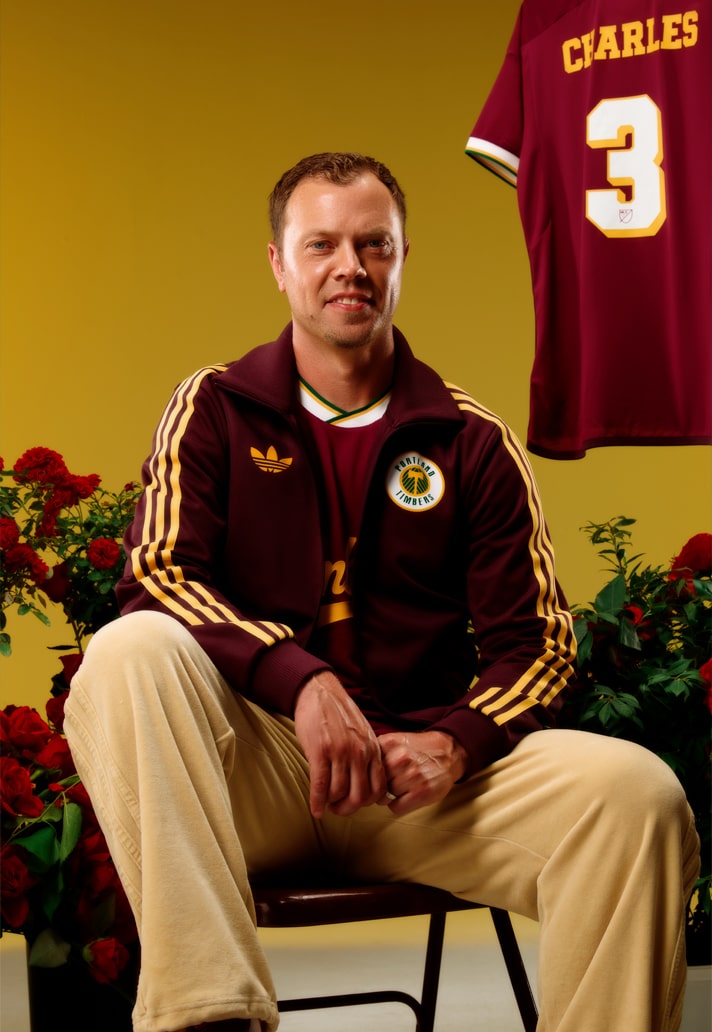 Portland Timbers 3e shirt 2024-2025 ode aan Clive Charles