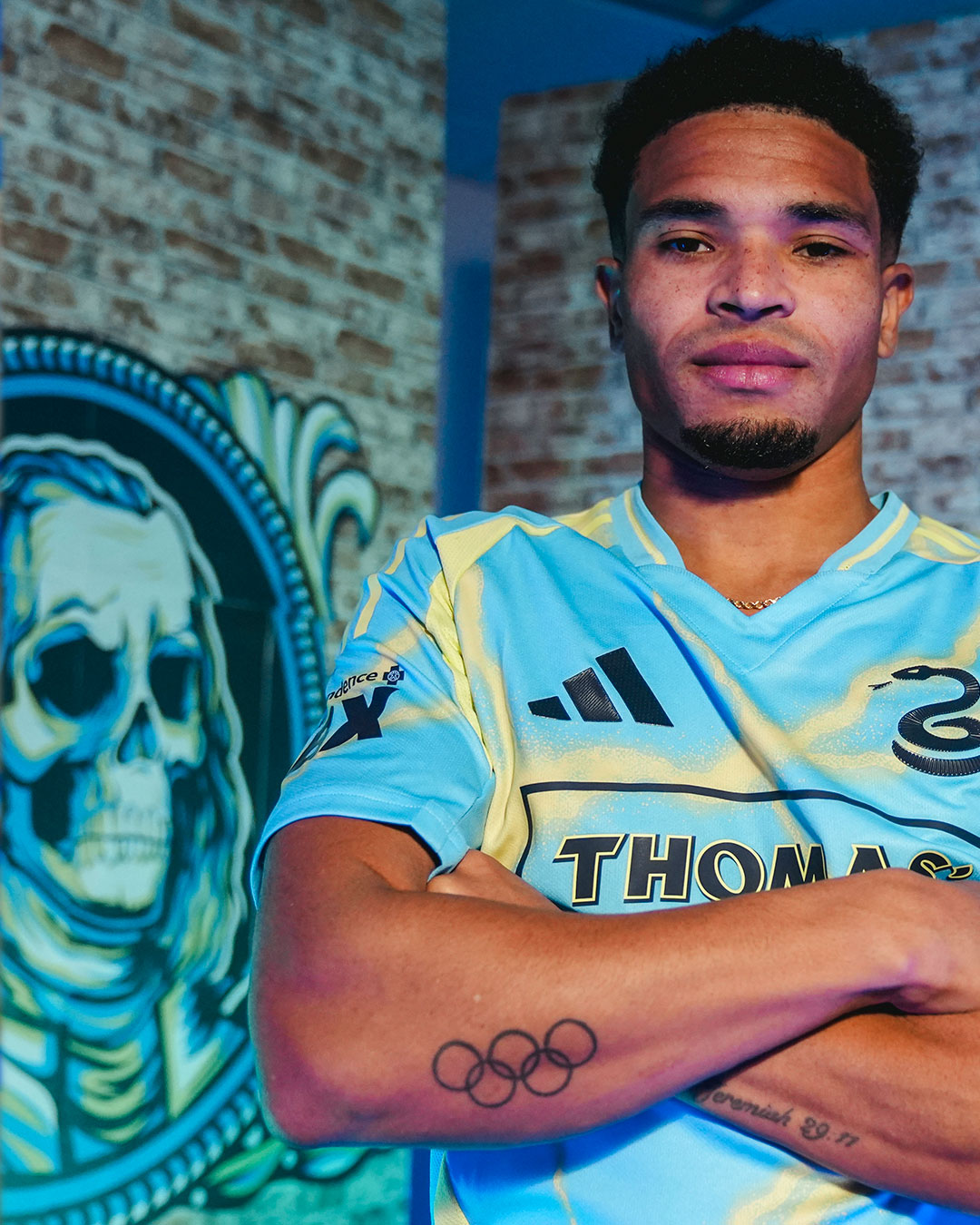 Philadelphia Union uitshirt 2025-2026 dondert en bliksemt!