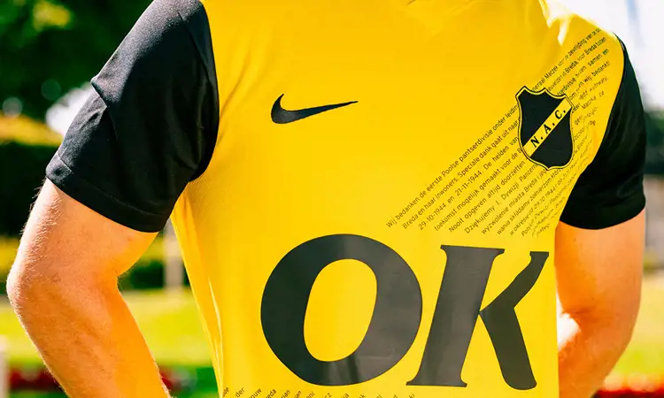 NAC Breda voetbalshirts 2024-2025 eerbetoon aan Poolse bevrijders