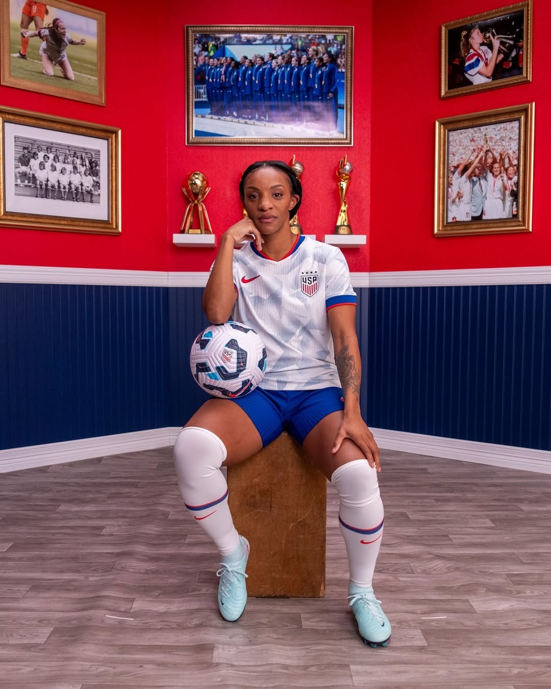 Verenigde Staten vrouwen voetbalshirts 2025-2026 eren 40 jaar vrouwenvoetbal