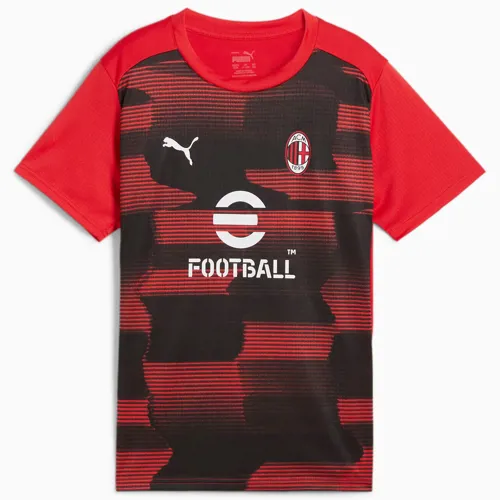AC Milan warming-up shirt kinderen 2024-2025 - Zwart/Rood