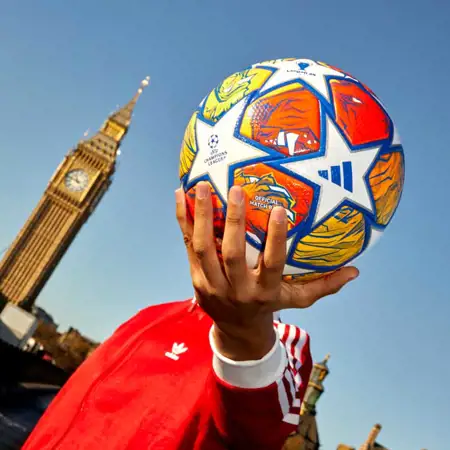 adidas Champions League 2024 finale wedstrijdbal weerspiegelt leeuwengevecht!