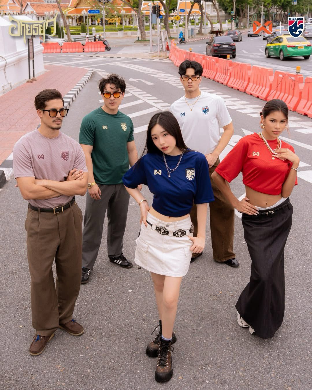 Thailand voetbalshirts 2025-2026 bevatten Kaew Ching Duang patroon