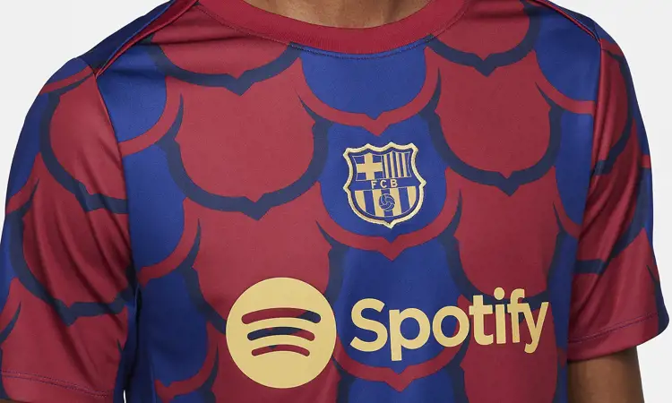 Dit zijn de nieuwe FC Barcelona trainingsshirts 2024