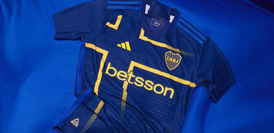 Boca Juniors 3e voetbalshirt 2024 in teken Zweedse vlag